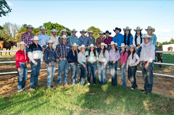 2016-17 Southeastern rodeo team