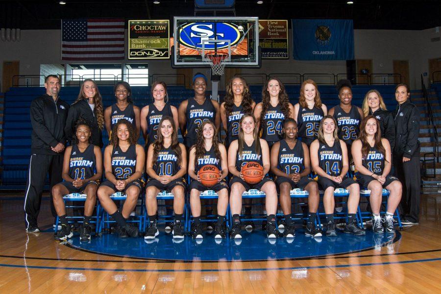 Savage Storm womens basketball team. Courtesy of go southeastern.com.