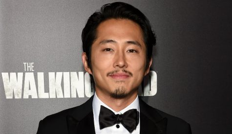 Steven Yeun, the actor of Glenn Rhee, who was killed at the start of season 7 episode 1.