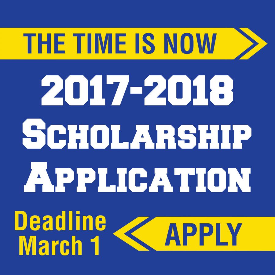 Scholarship application due date approaching