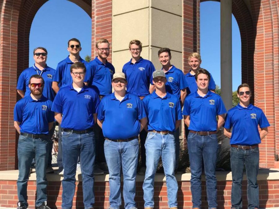 Southeastern’s Flight Team finished third overall in the 2017 Region VI SAFECON competition. Front row, left to right: Josh Tisue, Josh Cook, Captain Blake Scott, Dylan Dean, Luke Carson and Jonathan Hardee. Back row, left to right: Jacob Shiver, Taylor Nelson, Captain Derek Bolin, Joshua Brown, Mitchell Mills and Captain Joseph Hammer. Kyle Thomas (not pictured) is the faculty advisor.