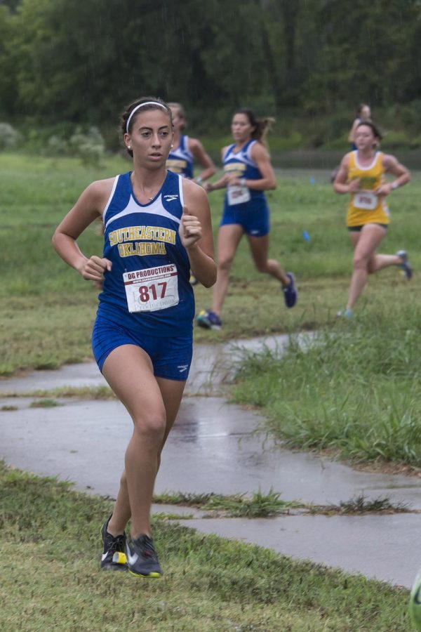 Southeastern+cross+country+athlete%2C+Rebekah+Christman+competed+in+the+GAC+Cross+Country+Championship.+Christman+is+in+the+top+ten+at+SE+for+three+of+her+5K+runs.
