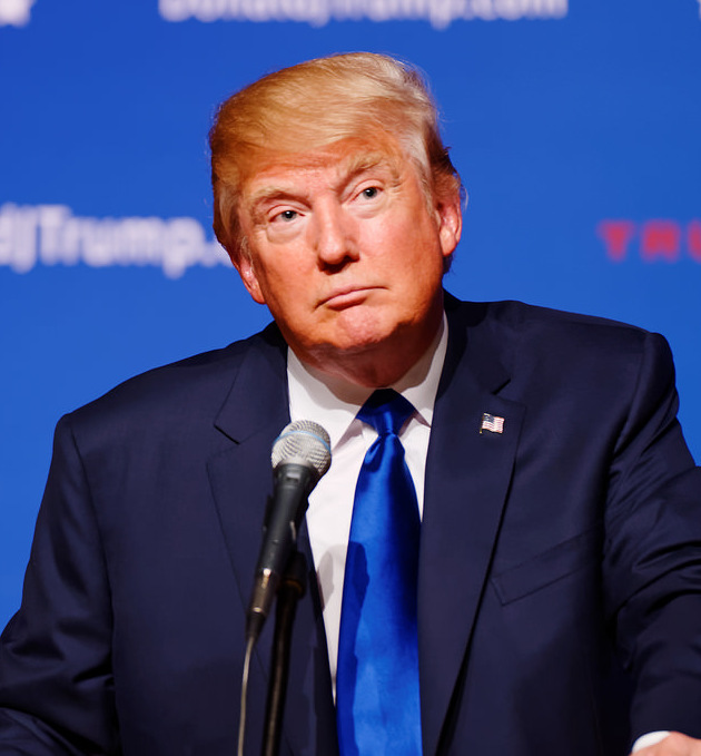 Donald Trump at the New Hampshire Town Hall at Pinkerton Academy, August 19th, 2015. https://creativecommons.org/licenses/by-sa/2.0/deed.en
Photo has not been edited. Photo credit Michael Vadon
