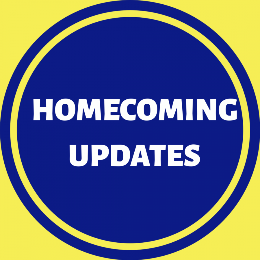 Update on Homecoming activities