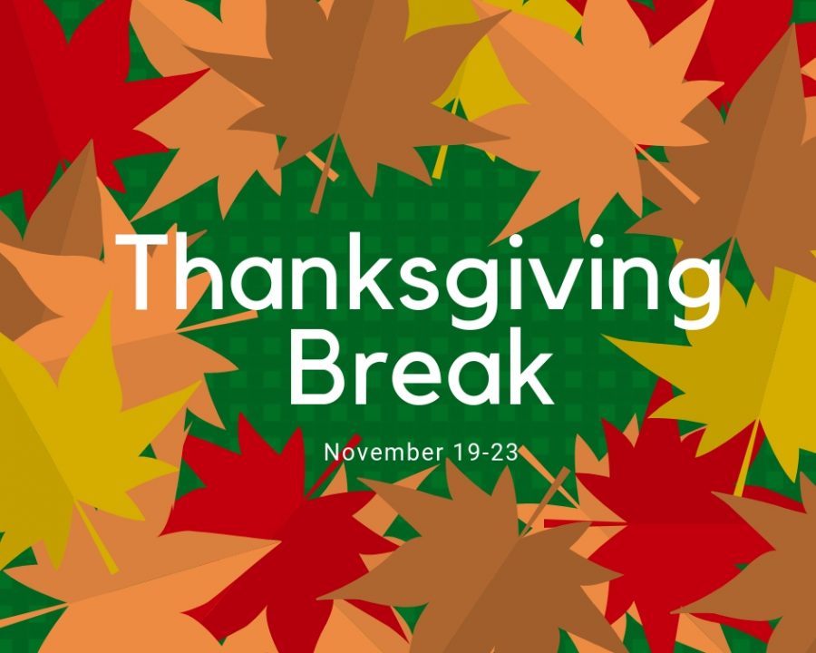 No Fall Break this year; instead SGA and the school board voted on a longer Thanksgiving Holiday break.