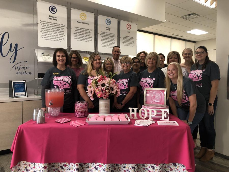 First United Bank supports Breast Cancer Awareness
