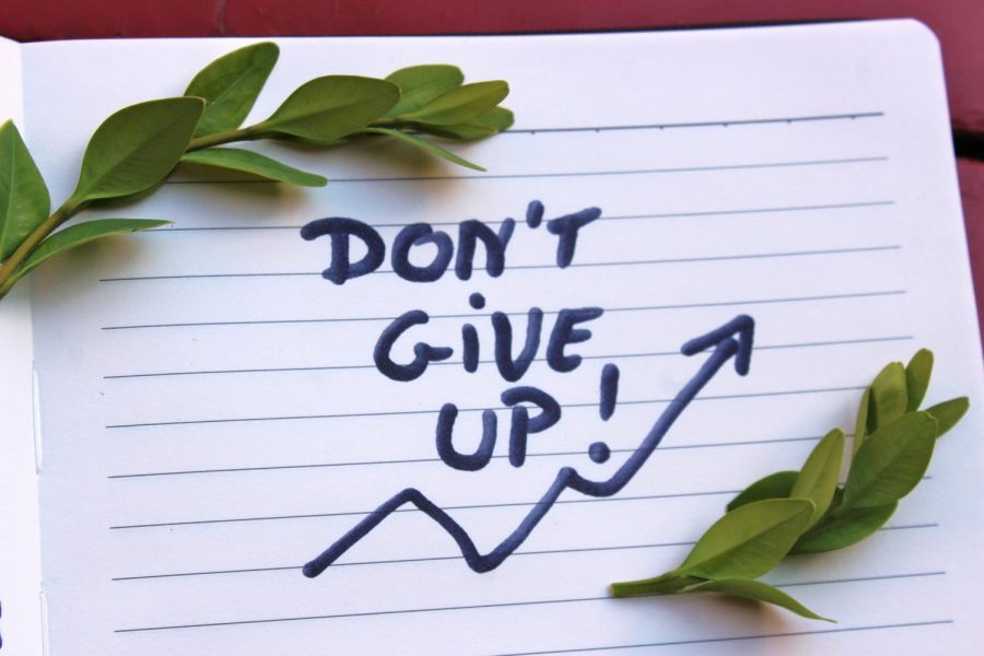 We are almost to the finish line for the semester, do not give up hope now.