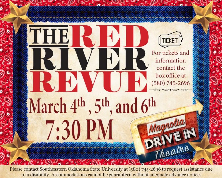 The+Red+River+Revue+performances+will+be+happening+live+March+4%2C+5+and+6.+For+ticket+purchases%2C+call+the+box+office+at+%28580%29+745-2696.