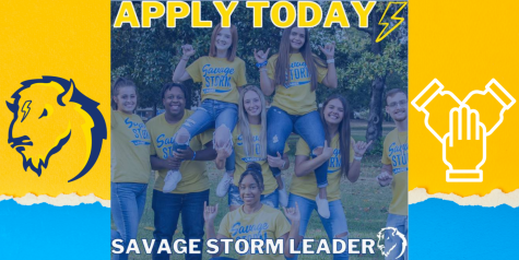 Being a Savage Storm Leader means being a strong team player with lots of school spirit!